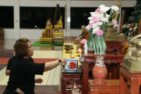 ผู้บริหาร คณาจารย์ และบุคลากร คณะศึกษาศาสตร์ มช. ร่วมงานบำเพ็ญกุศลสวดอภิธรรม และฌาปนกิจศพ คุณแม่รัตนา อินต๊ะปั๋น 