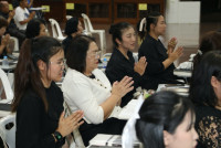 ผู้บริหาร คณาจารย์ และบุคลากร คณะศึกษาศาสตร์ มช. ร่วมงานบำเพ็ญกุศลสวดอภิธรรม และฌาปนกิจศพ คุณแม่รัตนา อินต๊ะปั๋น 