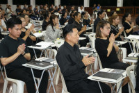 ผู้บริหาร คณาจารย์ และบุคลากร คณะศึกษาศาสตร์ มช. ร่วมงานบำเพ็ญกุศลสวดอภิธรรม และฌาปนกิจศพ คุณแม่รัตนา อินต๊ะปั๋น 