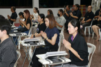ผู้บริหาร คณาจารย์ และบุคลากร คณะศึกษาศาสตร์ มช. ร่วมงานบำเพ็ญกุศลสวดอภิธรรม และฌาปนกิจศพ คุณแม่รัตนา อินต๊ะปั๋น 