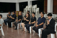 ผู้บริหาร คณาจารย์ และบุคลากร คณะศึกษาศาสตร์ มช. ร่วมงานบำเพ็ญกุศลสวดอภิธรรม และฌาปนกิจศพ คุณแม่รัตนา อินต๊ะปั๋น 