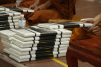 ผู้บริหาร คณาจารย์ และบุคลากร คณะศึกษาศาสตร์ มช. ร่วมงานบำเพ็ญกุศลสวดอภิธรรม และฌาปนกิจศพ คุณแม่รัตนา อินต๊ะปั๋น 