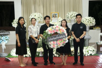 ผู้บริหาร คณาจารย์ และบุคลากร คณะศึกษาศาสตร์ มช. ร่วมงานบำเพ็ญกุศลสวดอภิธรรม และฌาปนกิจศพ คุณแม่รัตนา อินต๊ะปั๋น 