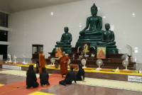 ผู้บริหาร คณาจารย์ และบุคลากร คณะศึกษาศาสตร์ มช. ร่วมงานบำเพ็ญกุศลสวดอภิธรรม และฌาปนกิจศพ คุณแม่รัตนา อินต๊ะปั๋น 