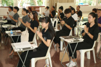 ผู้บริหาร คณาจารย์ และบุคลากร คณะศึกษาศาสตร์ มช. ร่วมงานบำเพ็ญกุศลสวดอภิธรรม และฌาปนกิจศพ คุณแม่รัตนา อินต๊ะปั๋น 