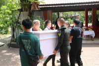 ผู้บริหาร คณาจารย์ และบุคลากร คณะศึกษาศาสตร์ มช. ร่วมงานบำเพ็ญกุศลสวดอภิธรรม และฌาปนกิจศพ คุณแม่รัตนา อินต๊ะปั๋น 