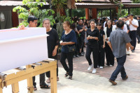 ผู้บริหาร คณาจารย์ และบุคลากร คณะศึกษาศาสตร์ มช. ร่วมงานบำเพ็ญกุศลสวดอภิธรรม และฌาปนกิจศพ คุณแม่รัตนา อินต๊ะปั๋น 