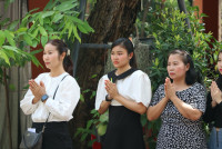 ผู้บริหาร คณาจารย์ และบุคลากร คณะศึกษาศาสตร์ มช. ร่วมงานบำเพ็ญกุศลสวดอภิธรรม และฌาปนกิจศพ คุณแม่รัตนา อินต๊ะปั๋น 