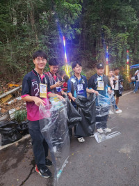 จิตอาสา เส้นทางบุญ ปลอดขยะ 2568