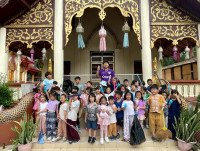 ละอ่อนสาธิตฮ่วมใจ๋บำเพ็ญประโยชน์ ณ วัดฝายหิน ปีการศึกษา 2568
