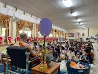ละอ่อนสาธิตฮ่วมใจ๋บำเพ็ญประโยชน์ ณ วัดฝายหิน ปีการศึกษา 2568