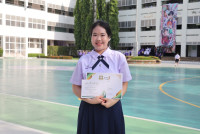 นางสาวณัฐชญา ศิริสุธรรม ร่วมเป็นแกนนำเยาวชนด้านการเปลี่ยนแปลงสภาพภูมิอากาศ
