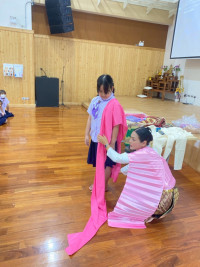 การแต่งกายประกอบการแสดงนาฏศิลป์พื้นเมือง 