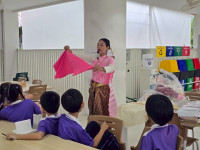 การแต่งกายประกอบการแสดงนาฏศิลป์พื้นเมือง 