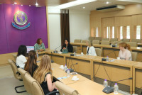 ผู้บริหารคณะศึกษาศาสตร์ มช. ให้การต้อนรับ Dr.Allison Witt, Director, Office of international Programs จาก College of Education, University of Illinois Urbana-Champaign (UIUC) ประเทศสหรัฐอเมริกา ในโอกาสนำนักศึกษาแลกเปลี่ยนระดับปริญญาตรี เข้าร่วมโครงการศึกษาดูงานตามกรอบความร่วมมือระหว่างสองสถาบัน 