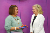ผู้บริหารคณะศึกษาศาสตร์ มช. ให้การต้อนรับ Dr.Allison Witt, Director, Office of international Programs จาก College of Education, University of Illinois Urbana-Champaign (UIUC) ประเทศสหรัฐอเมริกา ในโอกาสนำนักศึกษาแลกเปลี่ยนระดับปริญญาตรี เข้าร่วมโครงการศึกษาดูงานตามกรอบความร่วมมือระหว่างสองสถาบัน 