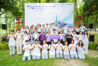 ผู้บริหารคณะศึกษาศาสตร์ มช. ร่วมให้การต้อนรับนักศึกษาใหม่มหาวิทยาลัยเชียงใหม่ รหัส 68 ที่เข้าร่วมกิจกรรมประเพณีรับน้องรถไฟ ปี 2568