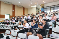 สาขาวิชาประถมศึกษา จัดพิธีปฐมนิเทศนักศึกษาโครงการพัฒนาศักยภาพครูและโรงเรียนตำรวจตระเวนชายแดนพื้นที่ภาคเหนือ ปี 2568 (รุ่นที่ 3)