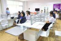 รร.ดำรงราษฎร์สงเคราะห์ ดูงานห้องสมุด