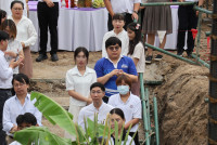 พิธียกเสาเอก เสาโท อาคารนวัตกรรม