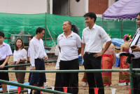 พิธียกเสาเอก เสาโท อาคารนวัตกรรม