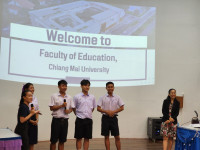 ผู้บริหารคณะศึกษาศาสตร์ มช. ต้อนรับนักเรียนโรงเรียนวังชิ้นวิทยา จ.แพร่ เข้าเยี่ยมชมคณะ