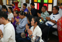 คณะศึกษาศาสตร์ มช. ถวายเทียนจำนำพรรษา เนื่องในเทศกาลเข้าพรรษาประจำปี 2568 ณ วัดป่าจำปาราว (ร้าง)