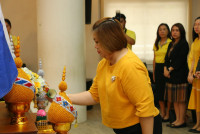 คณะศึกษาศาสตร์ มช. จัดพิธีถวายพระพรชัยมงคลเนื่องในวันเฉลิมพระชนมพรรษา พระบาทสมเด็จพระเจ้าอยู่หัวฯ 73 พรรษา และ พิธีถวายสัตย์ปฏิญาณเพื่อเป็นข้าราชการที่ดีและพลังของแผ่นดิน