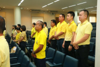 คณะศึกษาศาสตร์ มช. จัดพิธีถวายพระพรชัยมงคลเนื่องในวันเฉลิมพระชนมพรรษา พระบาทสมเด็จพระเจ้าอยู่หัวฯ 73 พรรษา และ พิธีถวายสัตย์ปฏิญาณเพื่อเป็นข้าราชการที่ดีและพลังของแผ่นดิน