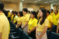 คณะศึกษาศาสตร์ มช. จัดพิธีถวายพระพรชัยมงคลเนื่องในวันเฉลิมพระชนมพรรษา พระบาทสมเด็จพระเจ้าอยู่หัวฯ 73 พรรษา และ พิธีถวายสัตย์ปฏิญาณเพื่อเป็นข้าราชการที่ดีและพลังของแผ่นดิน
