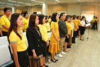 คณะศึกษาศาสตร์ มช. จัดพิธีถวายพระพรชัยมงคลเนื่องในวันเฉลิมพระชนมพรรษา พระบาทสมเด็จพระเจ้าอยู่หัวฯ 73 พรรษา และ พิธีถวายสัตย์ปฏิญาณเพื่อเป็นข้าราชการที่ดีและพลังของแผ่นดิน