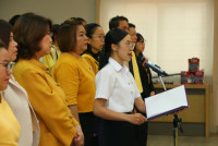 คณะศึกษาศาสตร์ มช. จัดพิธีถวายพระพรชัยมงคลเนื่องในวันเฉลิมพระชนมพรรษา พระบาทสมเด็จพระเจ้าอยู่หัวฯ 73 พรรษา และ พิธีถวายสัตย์ปฏิญาณเพื่อเป็นข้าราชการที่ดีและพลังของแผ่นดิน