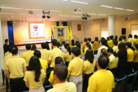 คณะศึกษาศาสตร์ มช. จัดพิธีถวายพระพรชัยมงคลเนื่องในวันเฉลิมพระชนมพรรษา พระบาทสมเด็จพระเจ้าอยู่หัวฯ 73 พรรษา และ พิธีถวายสัตย์ปฏิญาณเพื่อเป็นข้าราชการที่ดีและพลังของแผ่นดิน