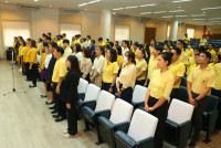 คณะศึกษาศาสตร์ มช. จัดพิธีถวายพระพรชัยมงคลเนื่องในวันเฉลิมพระชนมพรรษา พระบาทสมเด็จพระเจ้าอยู่หัวฯ 73 พรรษา และ พิธีถวายสัตย์ปฏิญาณเพื่อเป็นข้าราชการที่ดีและพลังของแผ่นดิน