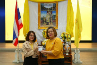 คณะศึกษาศาสตร์ มช. จัดพิธีถวายพระพรชัยมงคลเนื่องในวันเฉลิมพระชนมพรรษา พระบาทสมเด็จพระเจ้าอยู่หัวฯ 73 พรรษา และ พิธีถวายสัตย์ปฏิญาณเพื่อเป็นข้าราชการที่ดีและพลังของแผ่นดิน