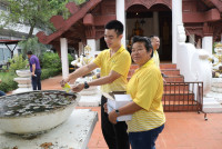 คณะศึกษาศาสตร์ มช. จัดพิธีถวายพระพรชัยมงคลเนื่องในวันเฉลิมพระชนมพรรษา พระบาทสมเด็จพระเจ้าอยู่หัวฯ 73 พรรษา และ พิธีถวายสัตย์ปฏิญาณเพื่อเป็นข้าราชการที่ดีและพลังของแผ่นดิน