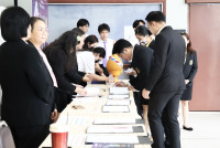 ถวายพานพุ่ม ร.4 คณะวิทย์ มช