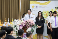 ถวายพานพุ่ม ร.4 คณะวิทย์ มช