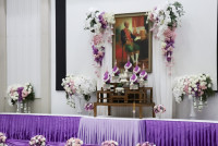 ถวายพานพุ่ม ร.4 คณะวิทย์ มช