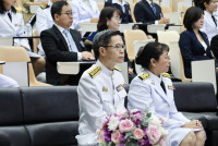 ถวายพานพุ่ม ร.4 คณะวิทย์ มช