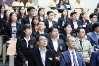 ถวายพานพุ่ม ร.4 คณะวิทย์ มช