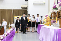 ถวายพานพุ่ม ร.4 คณะวิทย์ มช