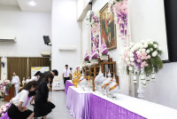 ถวายพานพุ่ม ร.4 คณะวิทย์ มช