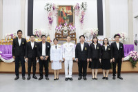 ถวายพานพุ่ม ร.4 คณะวิทย์ มช