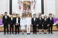 ถวายพานพุ่ม ร.4 คณะวิทย์ มช