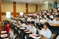 คณะศึกษาศาสตร์ มช. ให้การต้อนรับครูและนักเรียนโรงเรียนแม่ใจวิทยาคมศึกษาดูงาน