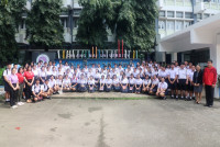 คณะศึกษาศาสตร์ มช. ให้การต้อนรับครูและนักเรียนโรงเรียนแม่ใจวิทยาคมศึกษาดูงาน