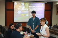 ต้อนรับอะคันตุกะจาก National Dong Hwa University (NDTU) ไต้หวัน