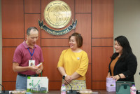 ต้อนรับอะคันตุกะจาก National Dong Hwa University (NDTU) ไต้หวัน