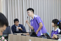 โรงเรียนเทศบาลเมืองแม่ฮ่องสอนดูงานสภานักเรียน